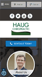 Mobile Screenshot of haugchiropractic.com